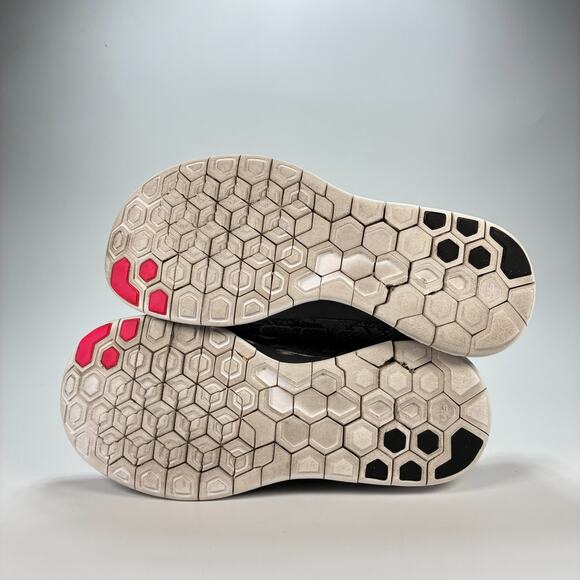 Nike Free 5.0 Gray Pink Running Shoe Sneakers Lace Up 705347-016 Women's Size 8 - Picture 8 of 10